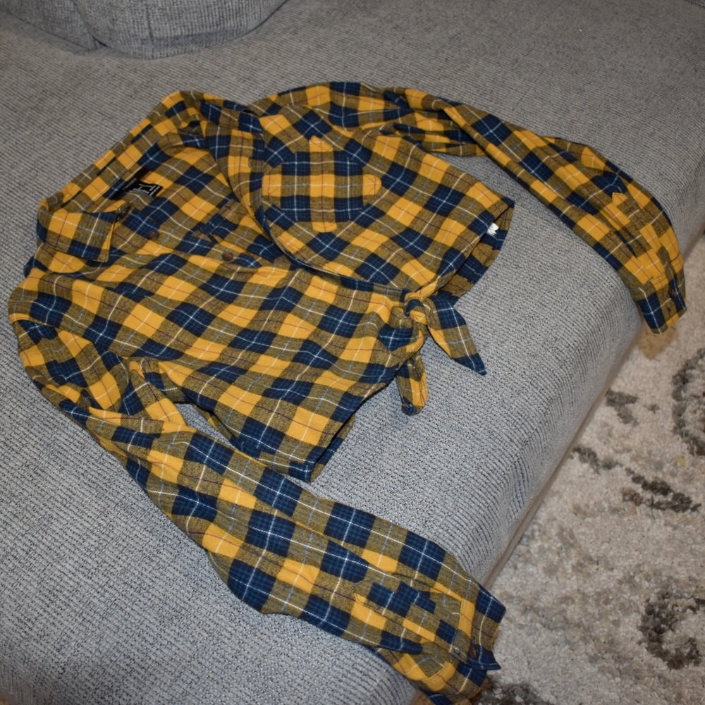 Cropped flannel - Picture 4 of 6